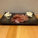 生ハムとチーズ